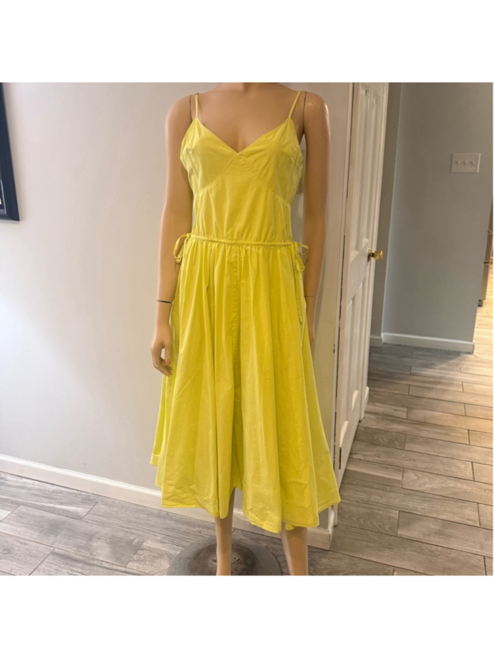 Jason Wu Collective Midi Dress, Yellow - Picture 8 of 12